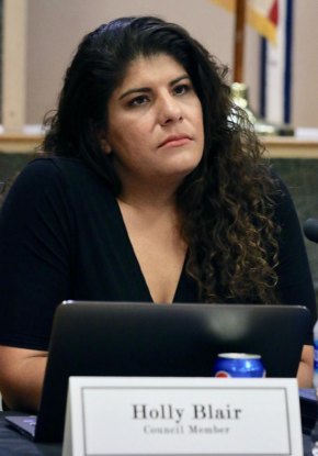 Lemoore Councilmember Holly Blair was censured during Tuesday night's council meeting.